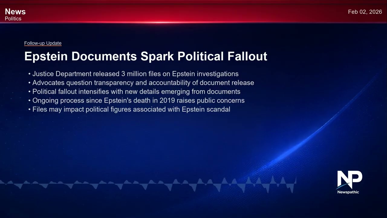 Justice Department Faces Scrutiny Over Epstein Files Release (Feb 02, 2026)