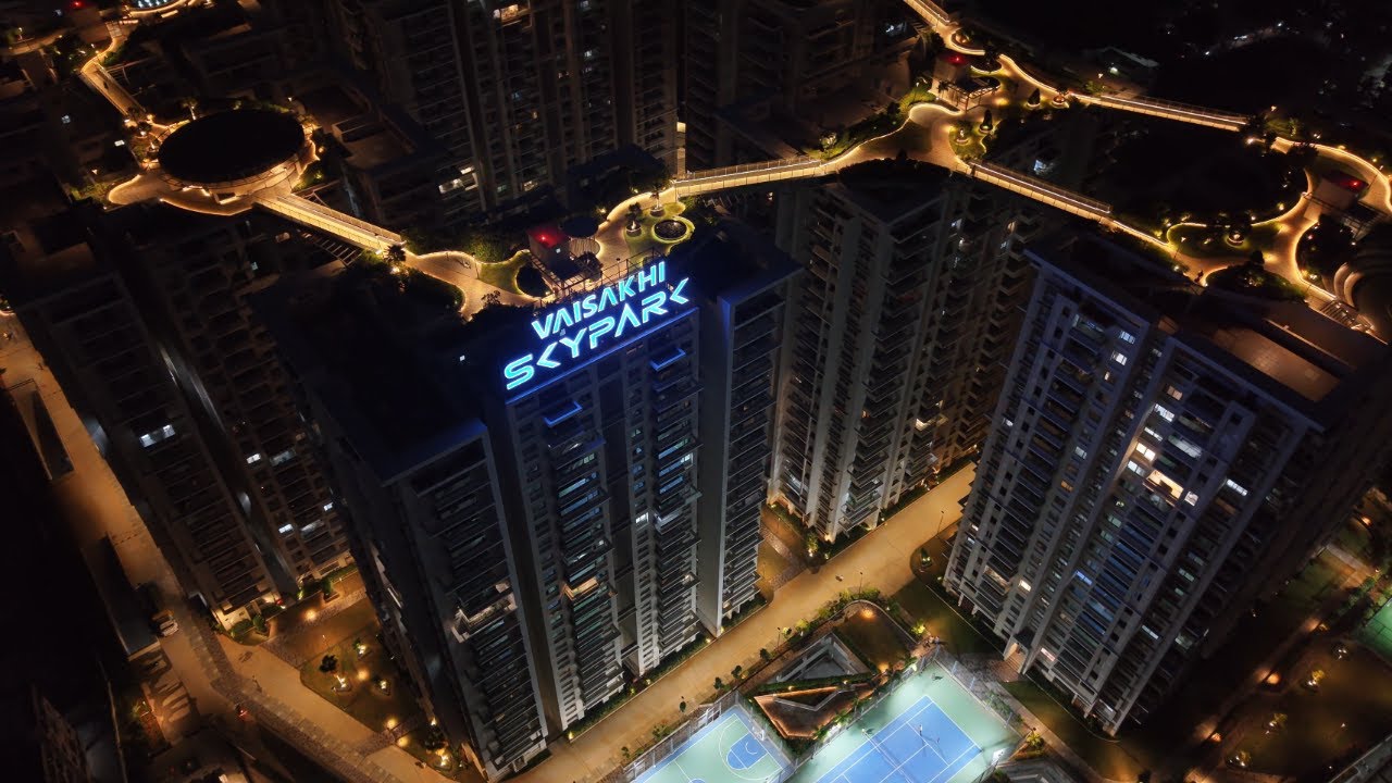 VIZAG — Night Drone 4k — DJI 5 Mini Pro
