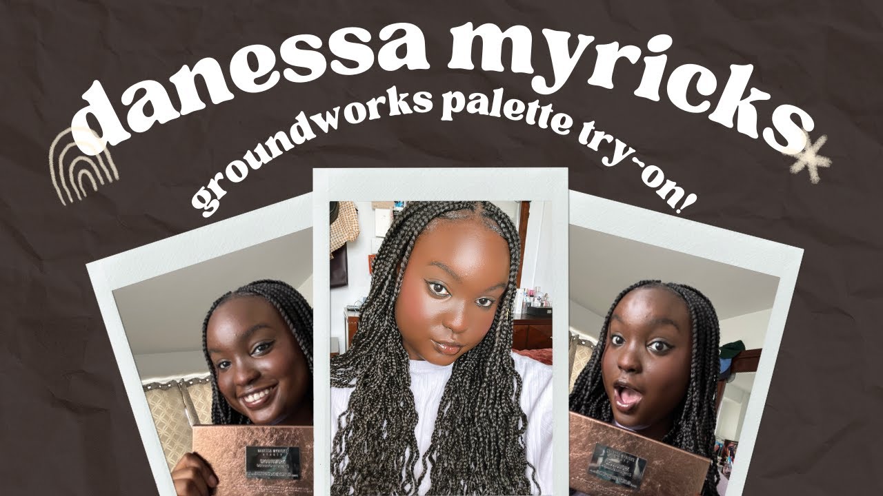must have makeup 2023: danessa myricks groundworks palette review and swatches | work it girlie