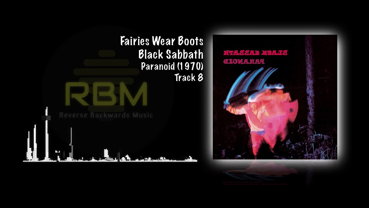 Black Sabbath - Fairies Wear Boots (Reverse Backwards Audio Track)