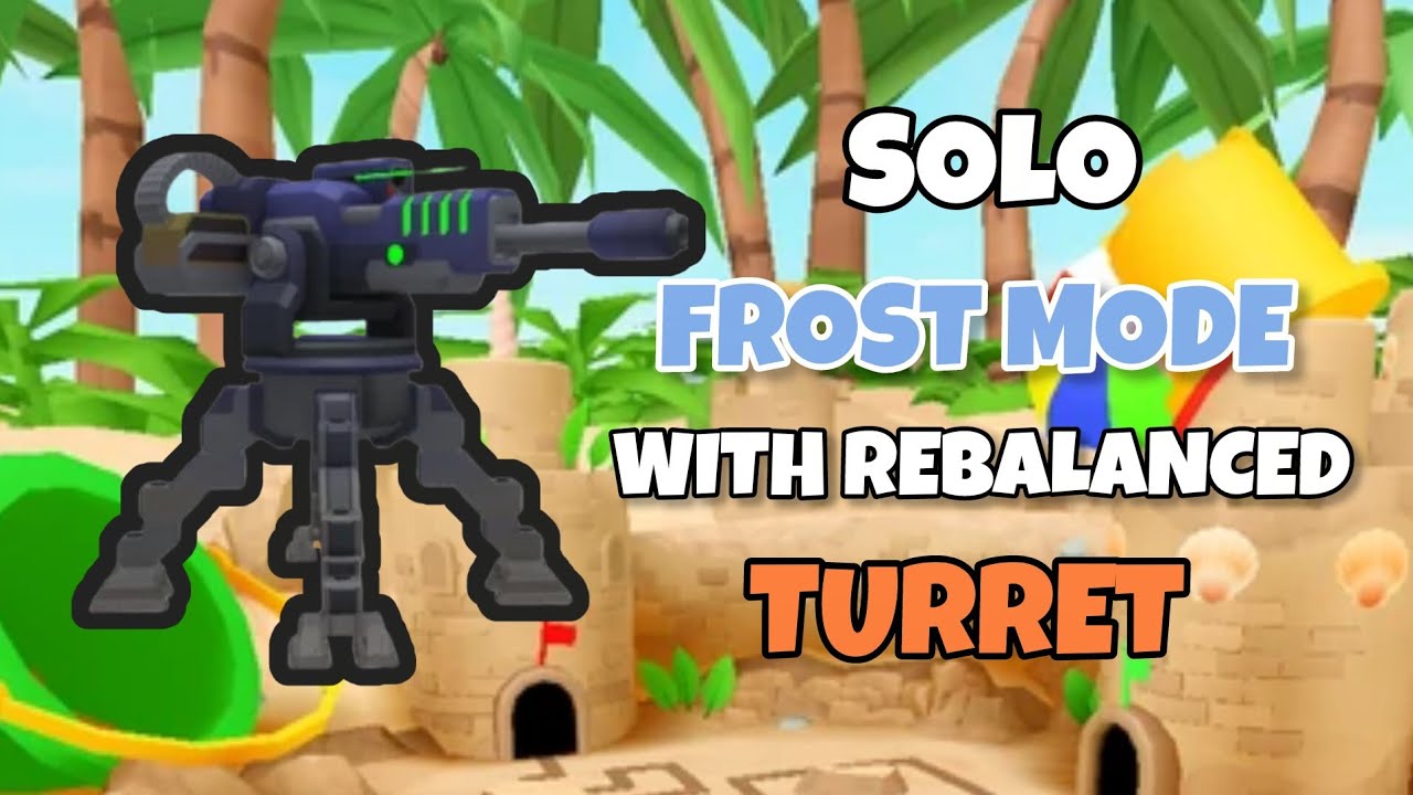 Solo Frost Mode With Rebalanced Turret (no micro)