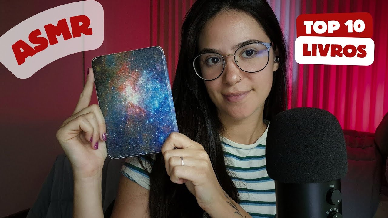 ASMR | TOP 10 LIVROS + SINOPSES (sussurros) 📚💤