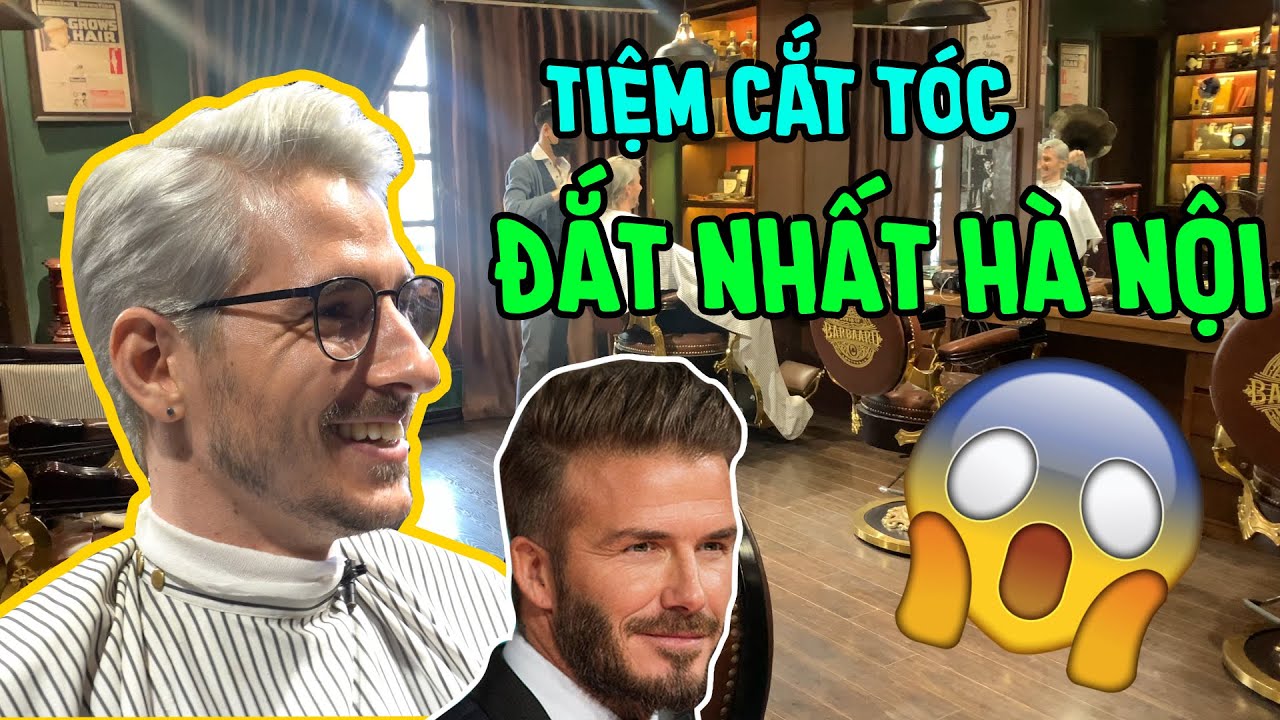Paul nhuộm bạch kim, cắt tóc ở salon ĐẮT và XỊN nhất nhì Hà Nội | HÀNG XÓM TÂY