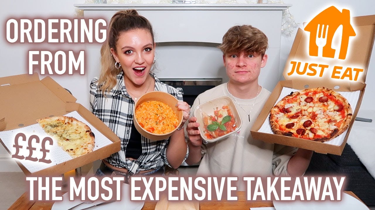WE ORDERED THE MOST EXPENSIVE TAKEAWAY IN OUR TOWN...