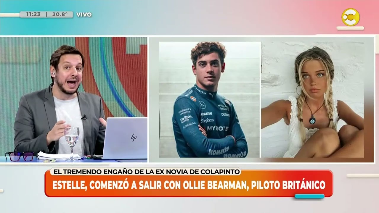 El enga&ntilde;o de la ex novia de Colapinto: &iquest;lo dej&oacute; por otro piloto? │LPELDM│ 20-09-24
