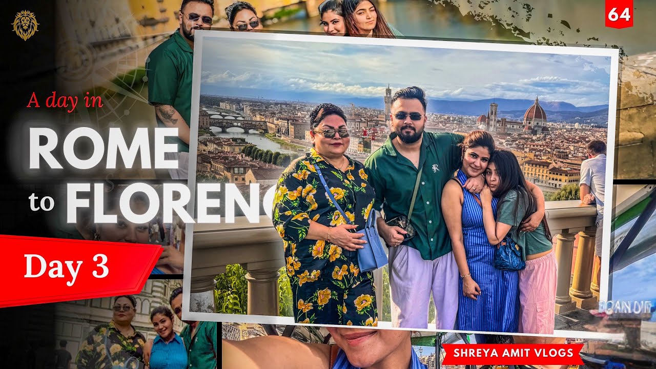 Must-Do Activities in Florence, Italy! | Shreya Amit vlogs