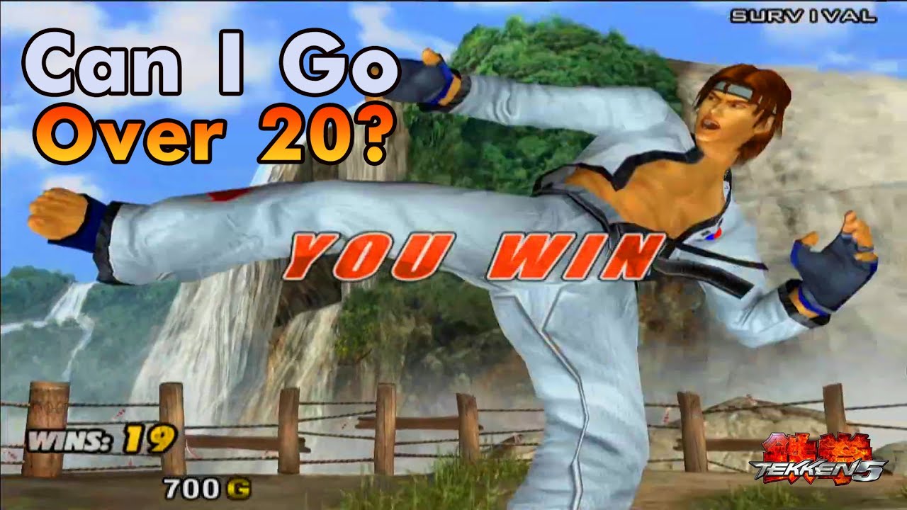 Can I Go Over  20 ??? Tekken 5 Survival