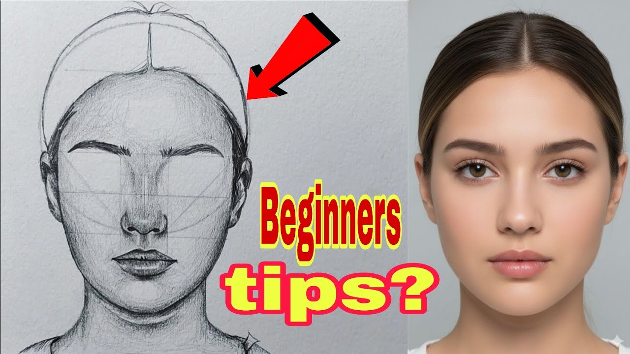 Learn Easy Techniques for Realistic Portrait Drawing: EASY TUTORIAL??