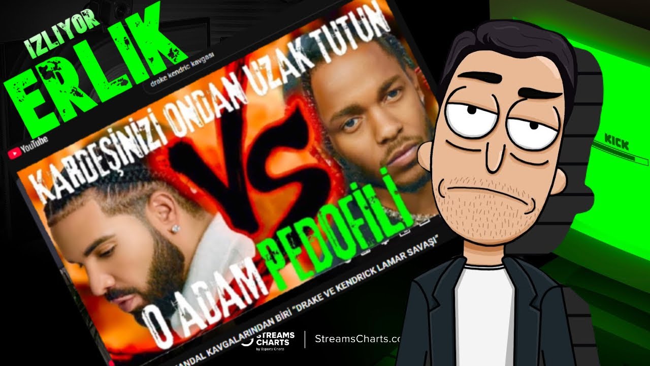 Erlik, Drake ve Kendrick Lamar Dissleşmesinin Gerçek Yüzünü Anlatıyor w/