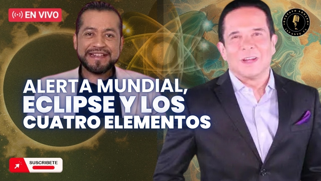 ALEJANDRO FERNANDO NUMERÓLOGO EN VIVO! ALERTA MUNDIAL EL DESPERTAR DE LOS 4 ELEMENTOS Y ECLIPSE