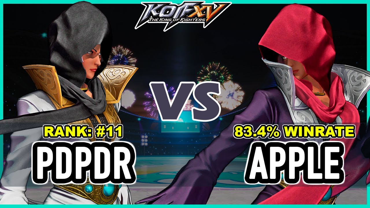 KOF XV 🔥 Pdpdr (B.Jenet/Najd/Sylvie) vs Apple (Geese/Najd/Krohnen)