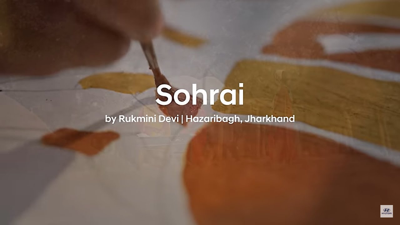 Hyundai | Journey through Artscapes | &lsquo;There&rsquo;s more out there&rsquo; in Sohrai Painting