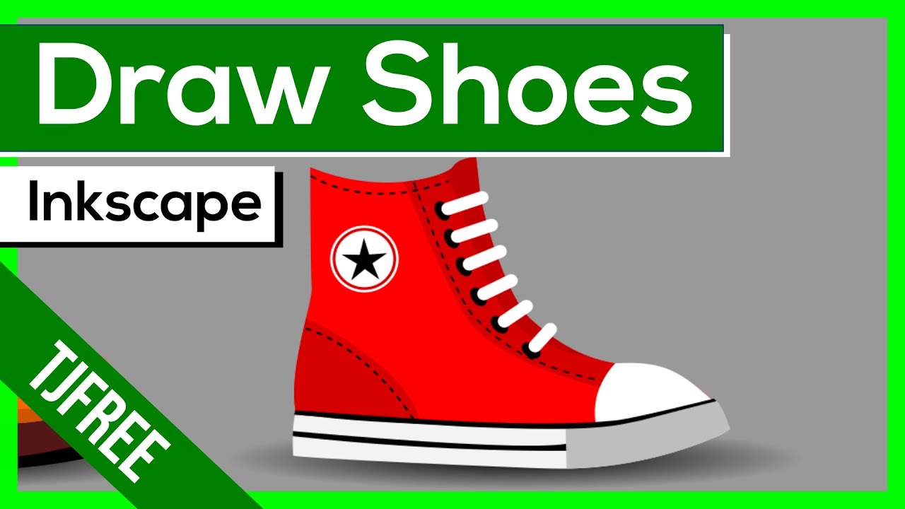Inkscape | Draw Shoes in Vector Art / SVG
