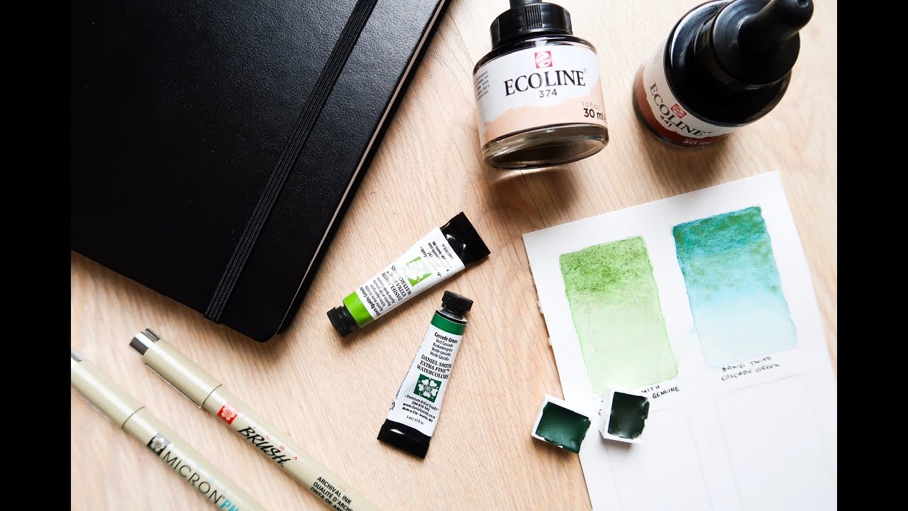 Boesner & Gerstaecker Haul  Bullet Journal & Aquarellfarben