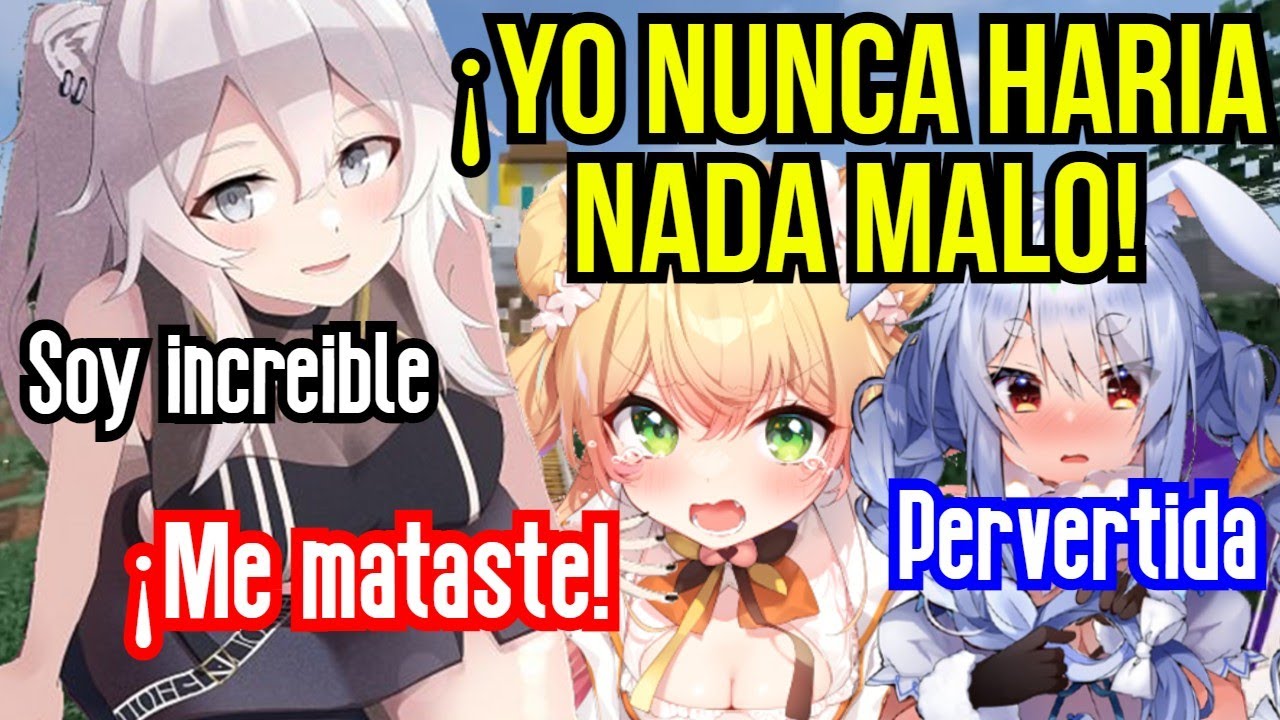 Botan muere de risa y es muy linda cuando es atrapada cometiendo maldades【Hololive sub español】