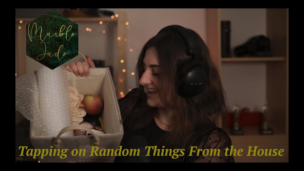 ASMR Tapping on Random Things From Around the House