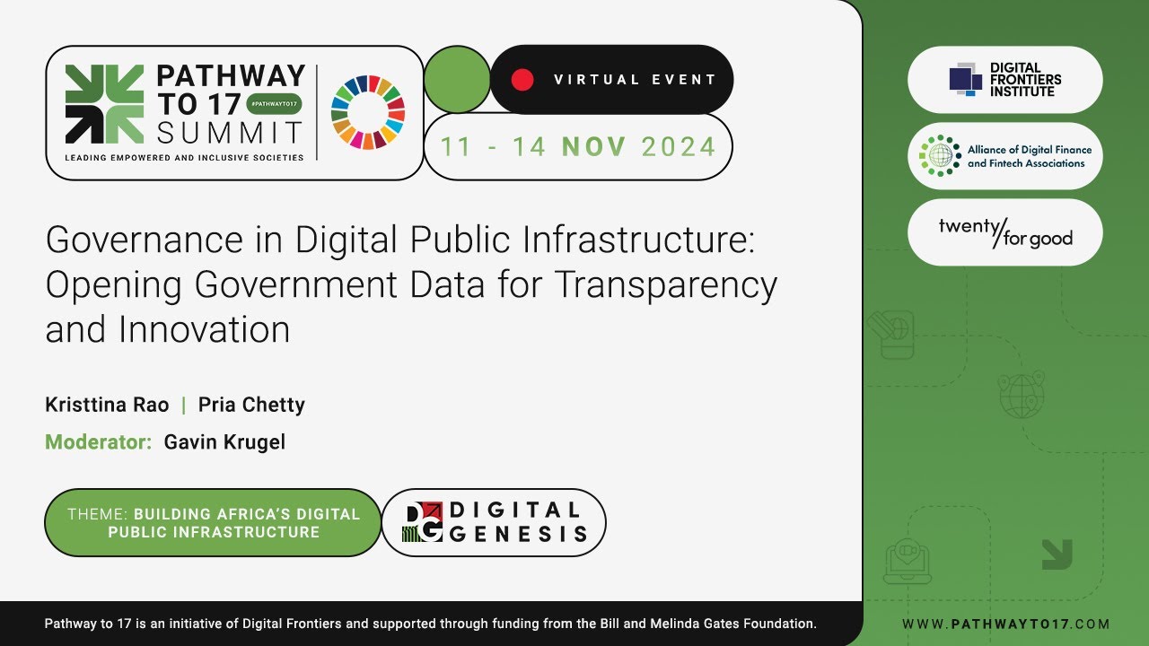 Governance in DPI Opening Government Data for Transparency and Innovation