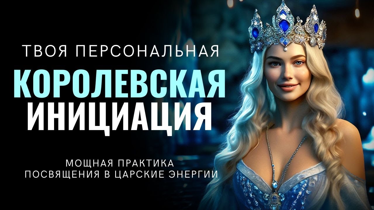 САМАЯ МОЩНАЯ МЕДИТАЦИЯ НА ЖЕНСКУЮ ЭНЕРГИЮ ۞  ТВОЯ ПЕРСОНАЛЬНАЯ КОРОЛЕВСКАЯ ИНИЦИАЦИЯ
