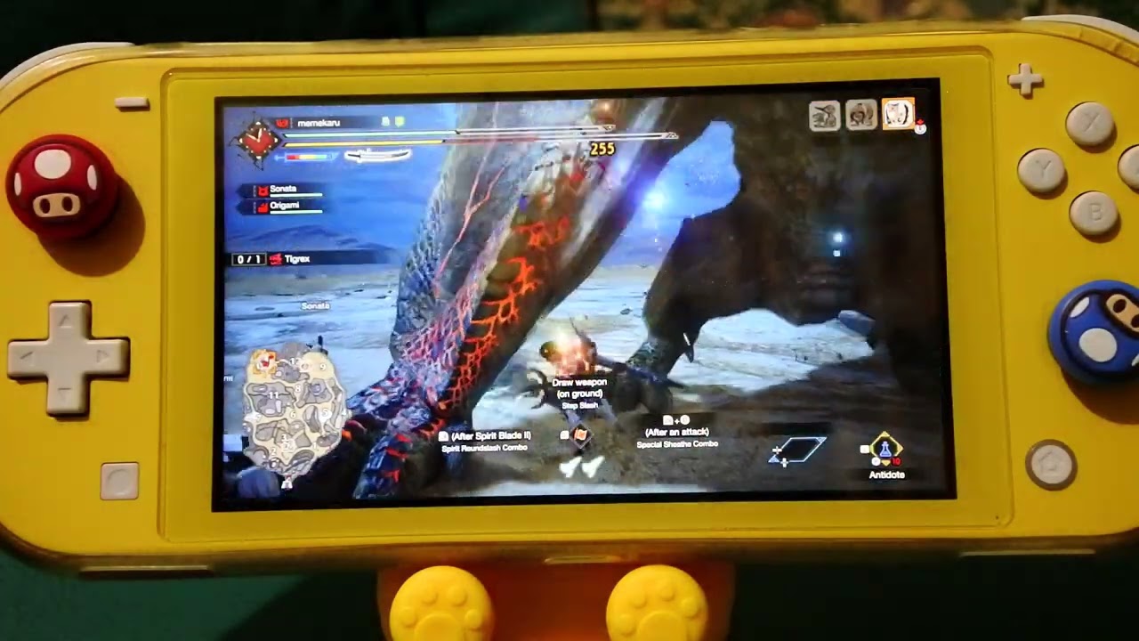Nintendo Switch Lite Monster Hunter Rise 2025