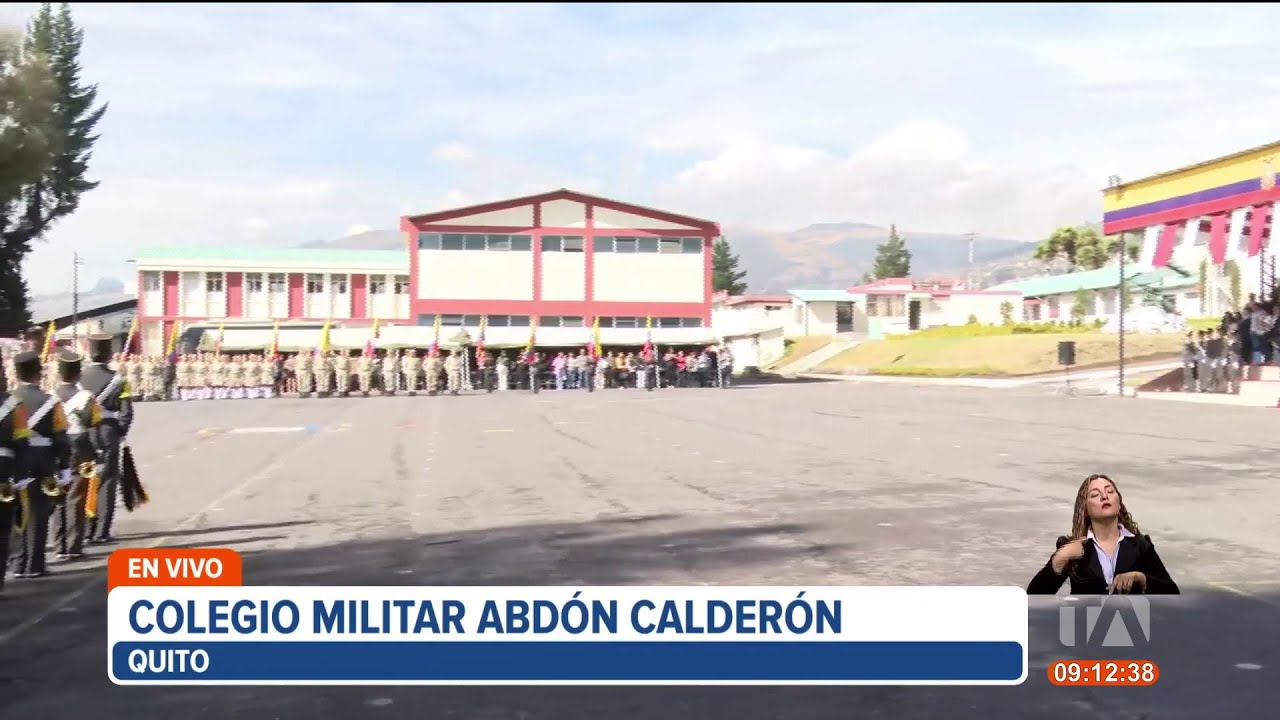 Unidad Educativa Colegio Abdón Calderón en Quito, pasará a ser parte del Ministerio de Defensa