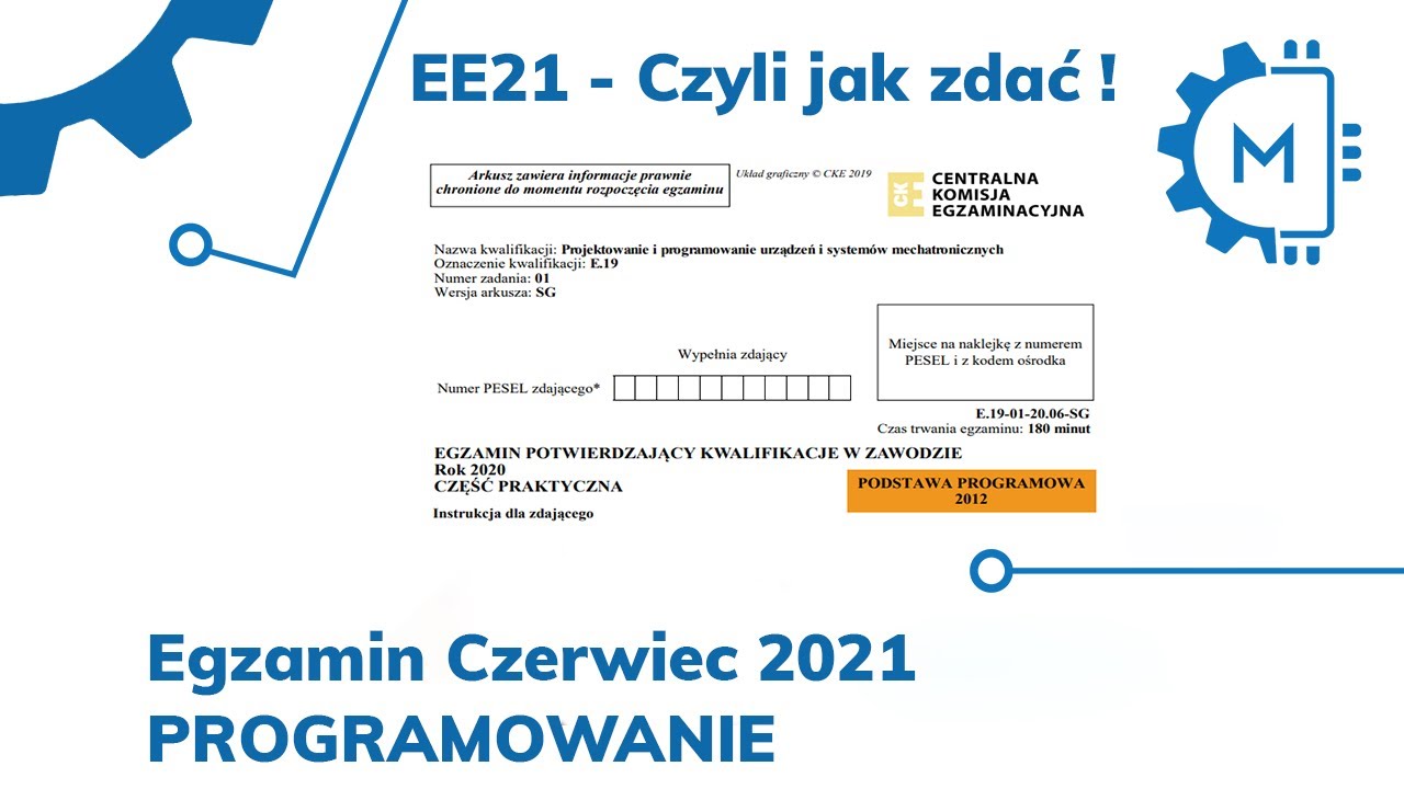 EE21 Czerwiec  2021 PROGRAMOWANIE
