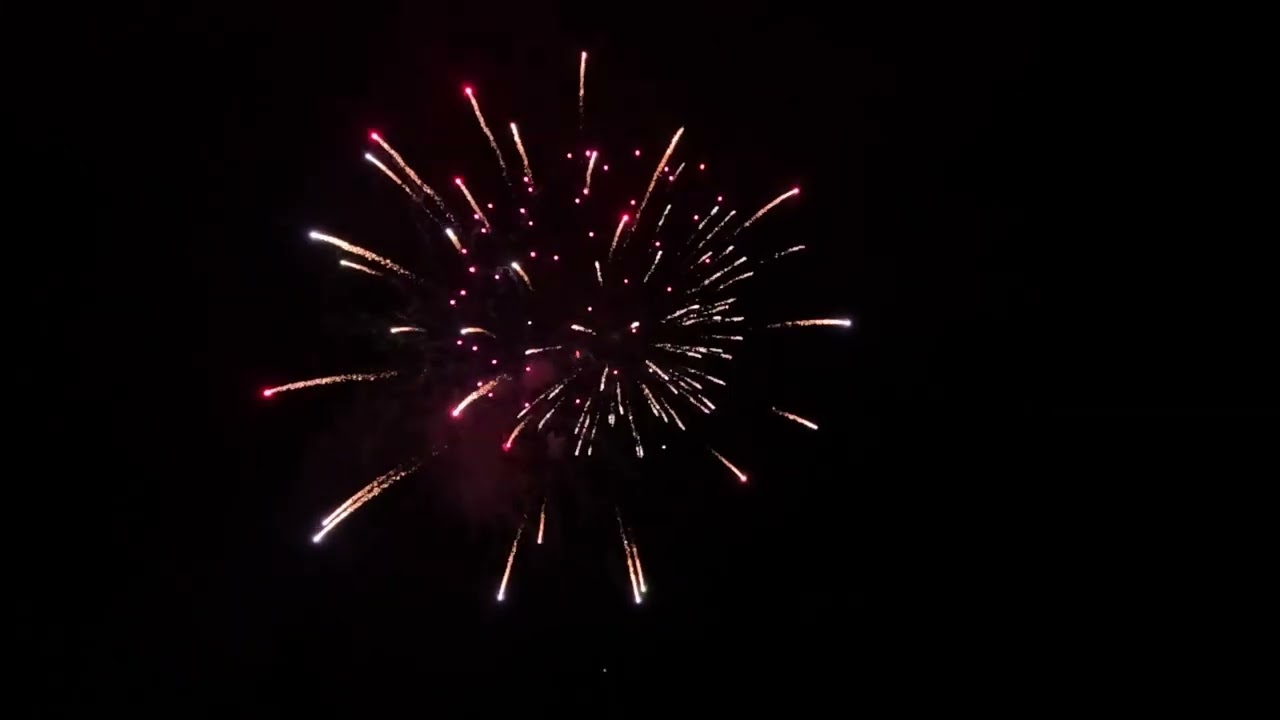 Höhenfeuerwerk zum Kirschenmarkt 2025