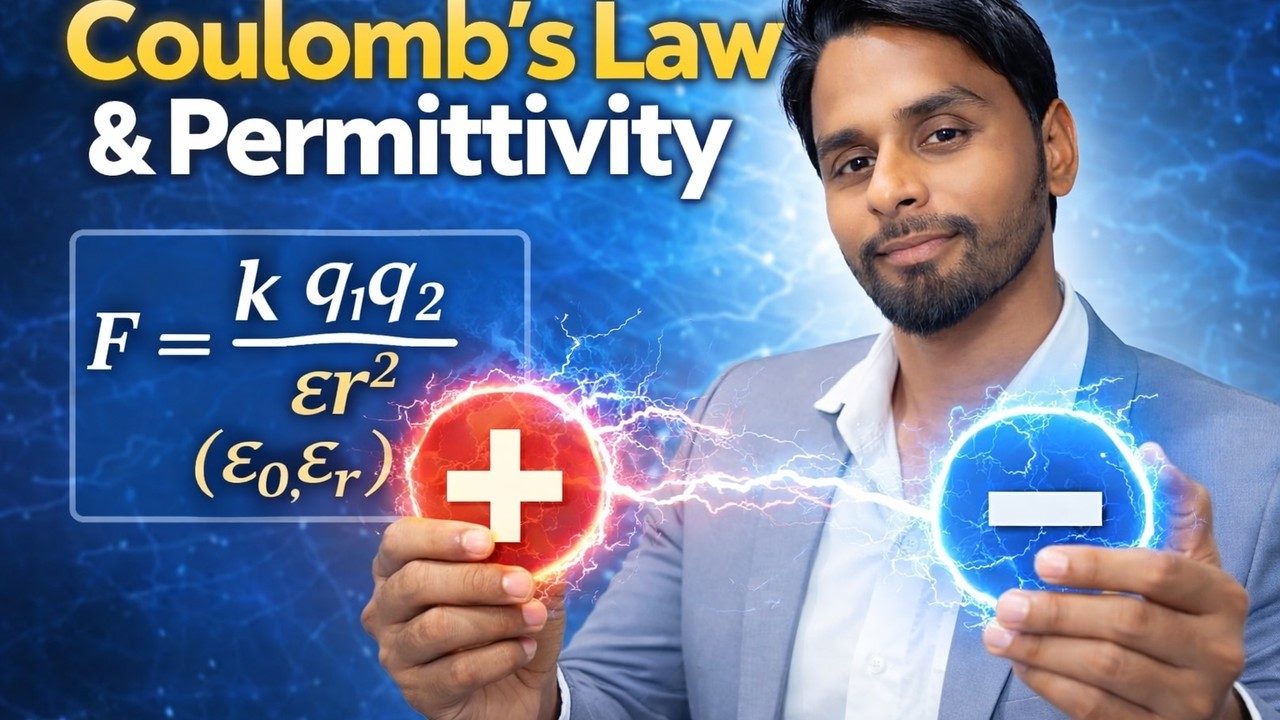 COULOMB’S LAW & PERMITTIVITY – THE ULTIMATE FORCE FORMULA