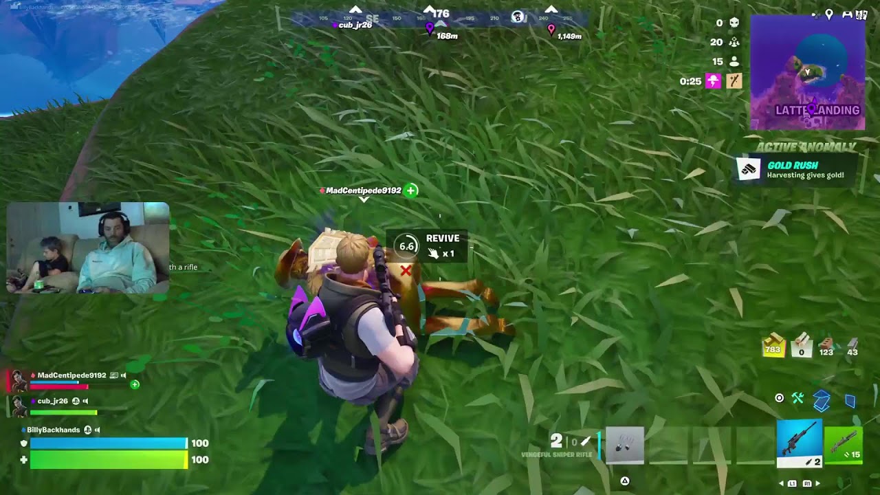 Fortnite with goats
