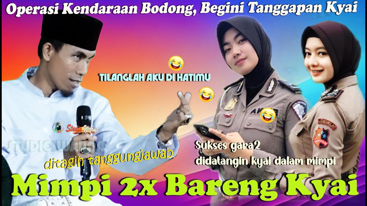 VIRAL..! KYAI TANGGAPI OPERASI KENDARAAN BODONG KH KHOLIL YASIN TERBARU 2025 FULL LUCU INDIA