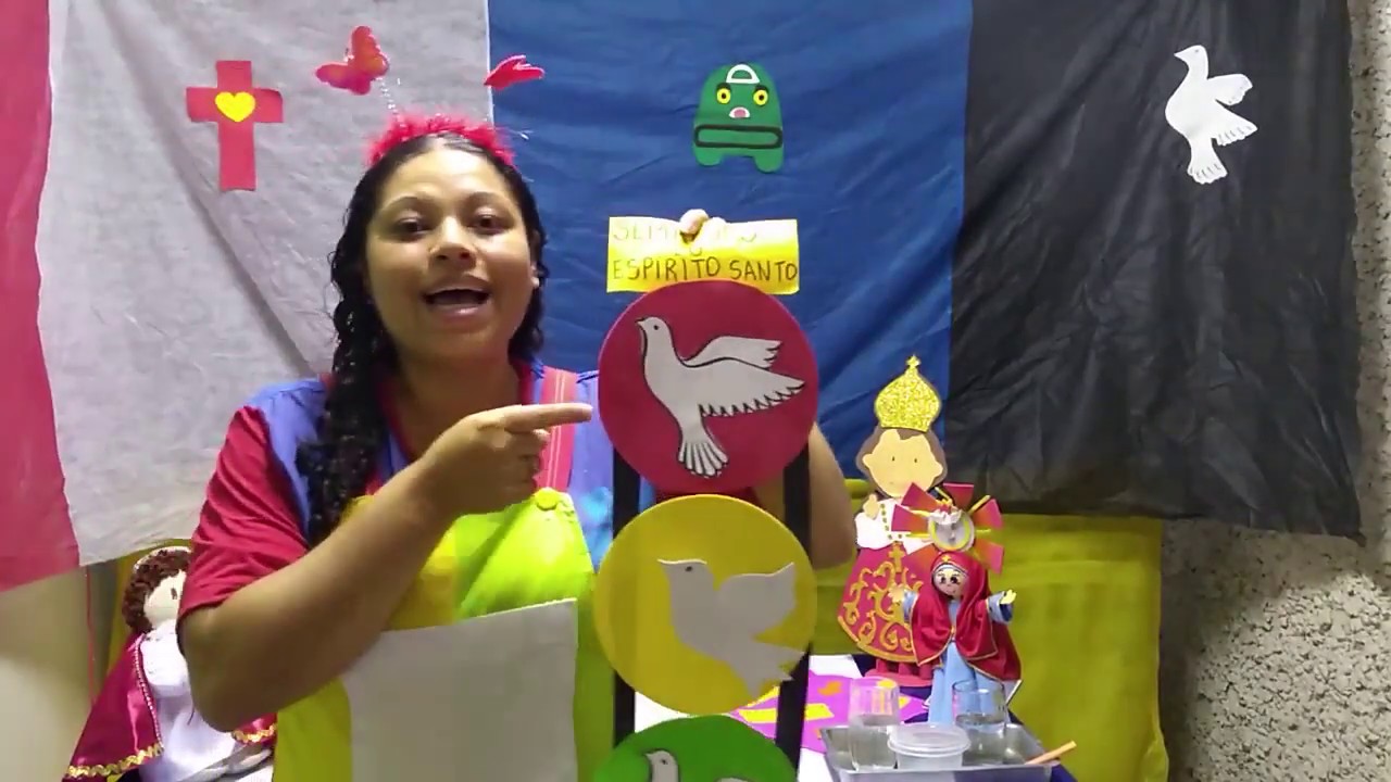 Grupinho Online para Crianças - Batismo no Espírito Santo // Condução: Tia Daiane