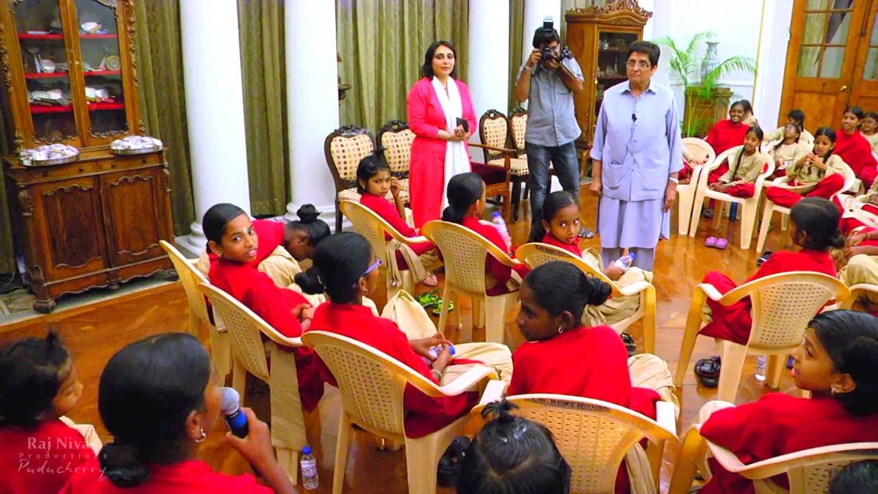 Isha Samskriti School Children at Raj Nivas| Isha Foundation