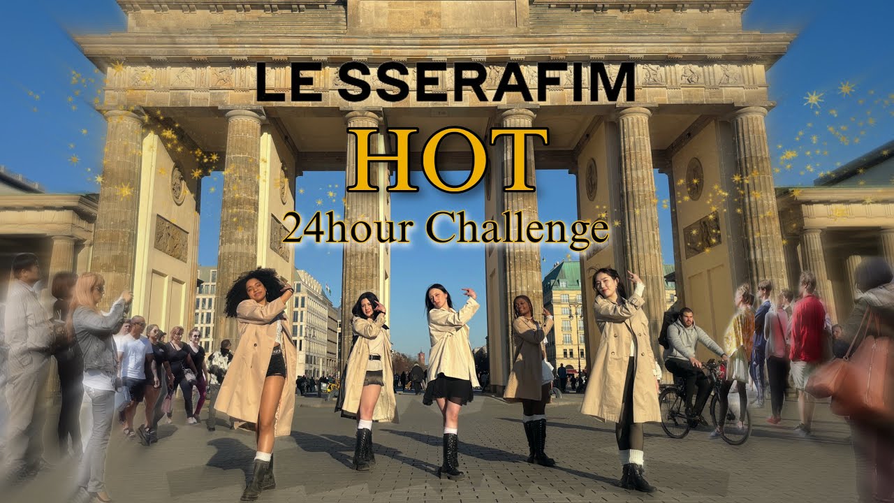 24HOUR CHALLENGE [KPOP IN PUBLIC ONE TAKE | GERMANY ] LE SSERAFIM– 'HOT' Cover Dance | by Amity X