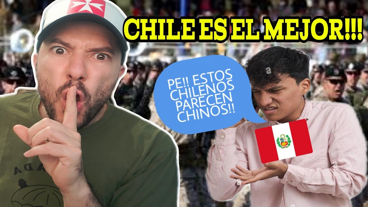 PERUANOS ODIAN LA PARADA MILITAR CHILENA ¿LA SUYA ES MEJOR?