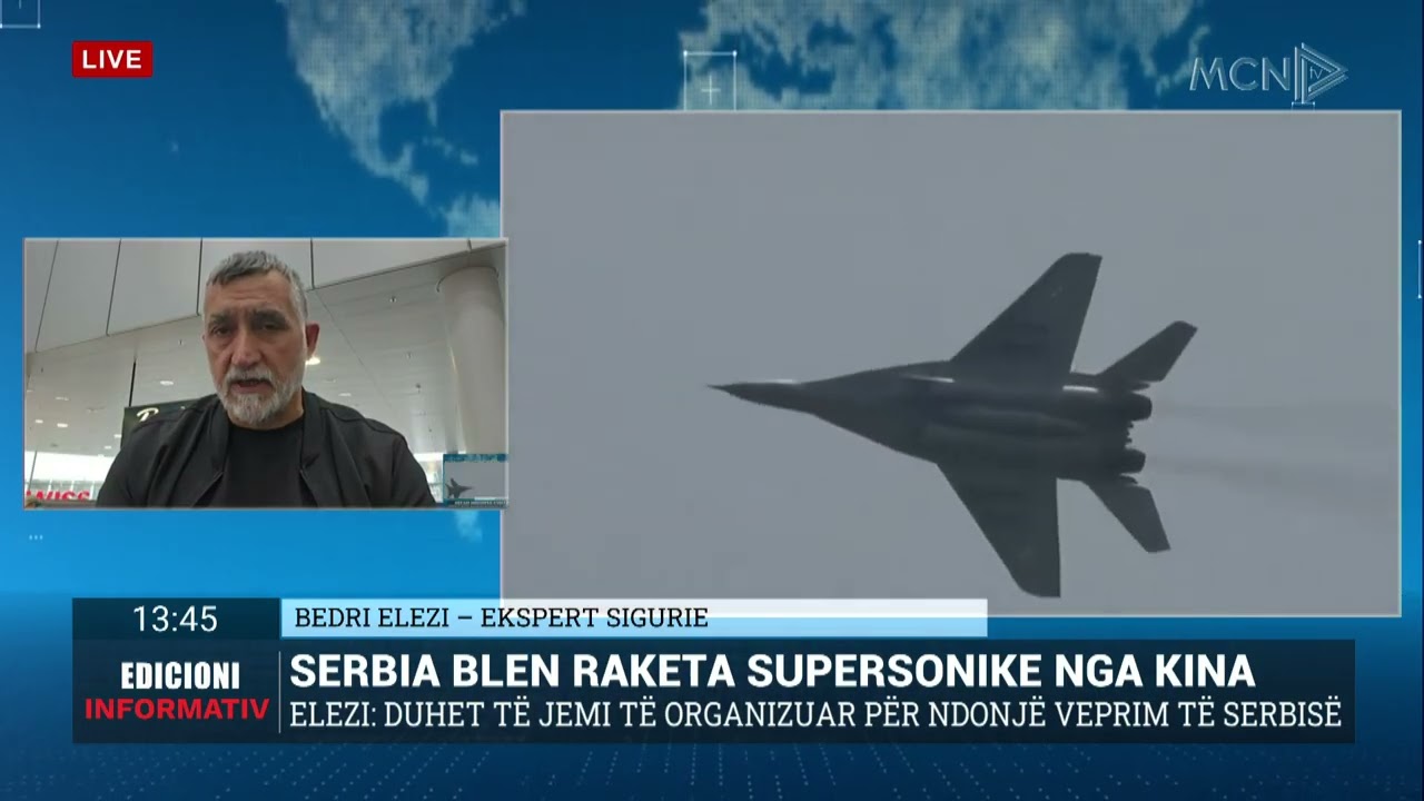 Serbia blen raketa supersonike nga Kina/ Elezi: Duhet të jemi të përgatitur për çdo të papritur