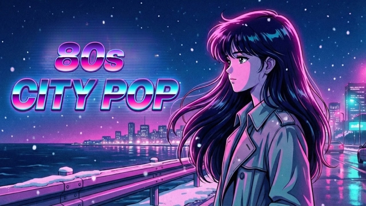 Winter Night Drive / 80s Japanese City Pop