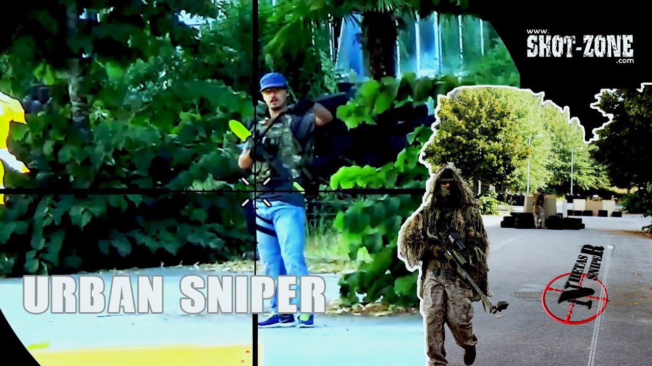 Airsoft Sniper Gameplay - Scope cam - Urban Sniper Portugal