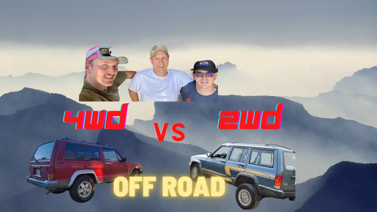 We Take a 2WD Jeep Cherokee and a 4WD Jeep Cherokee Off Road in an Afternoon of Sheer Madness.