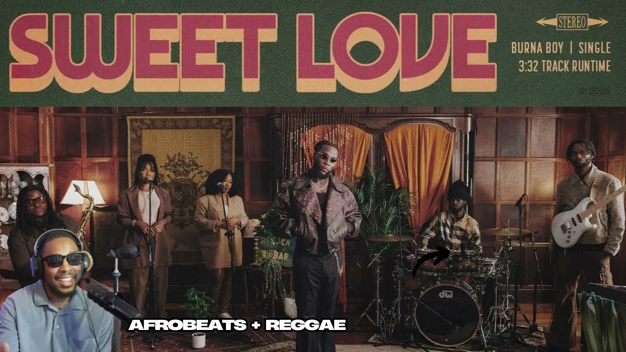Burna Boy - Sweet Love (Official Audio REACTION Video) | Afrobeats + Reggae Connection