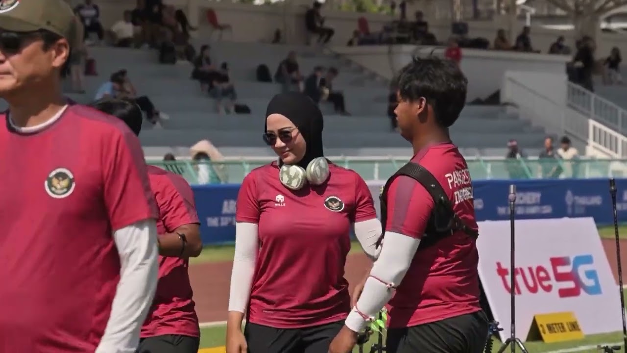 Tim Putra dan Putri menyapu bersih Emas di Panahan beregu! selamat! Sea games 2025