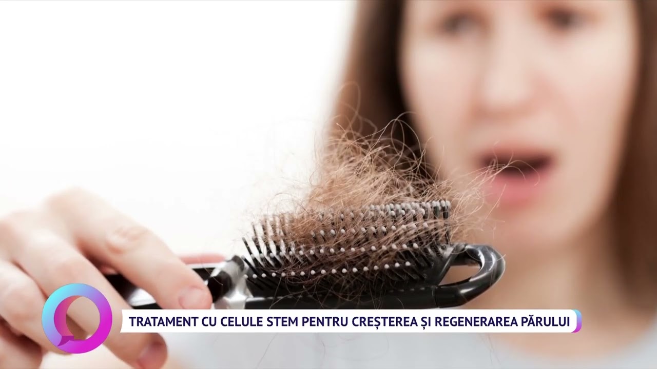 Tratament cu celule stem pentru creșterea și regenerarea părului