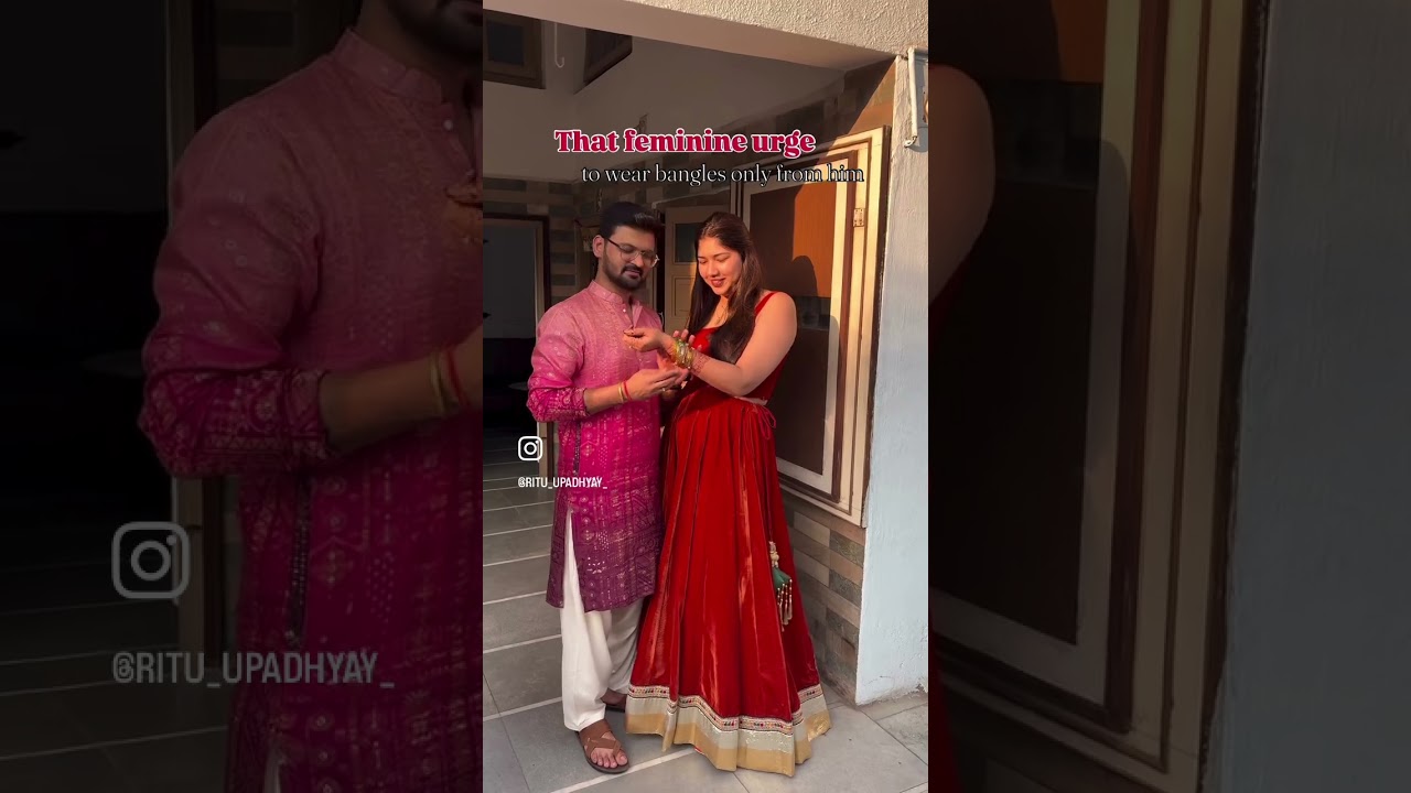 Just a girl wanting bangles from him 🎀♥️ .....#feminineenergy #couplereels