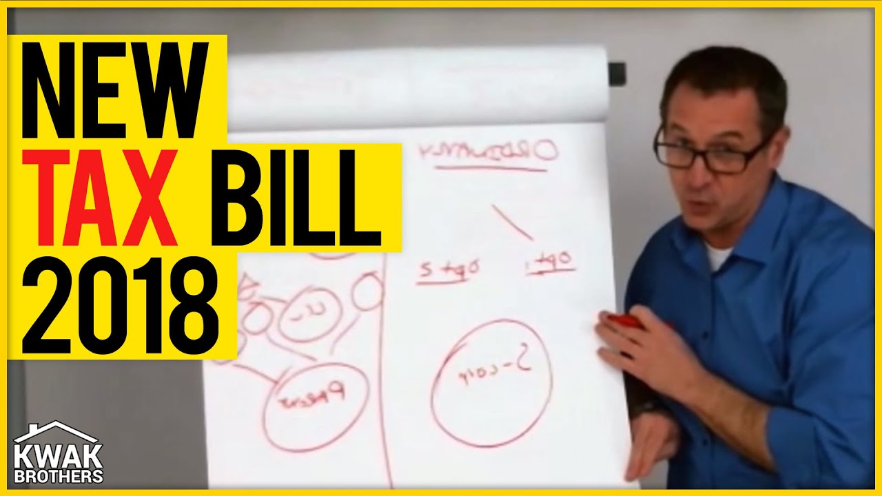 NEW Tax Bill 2018 - How will it affect real estate investors?