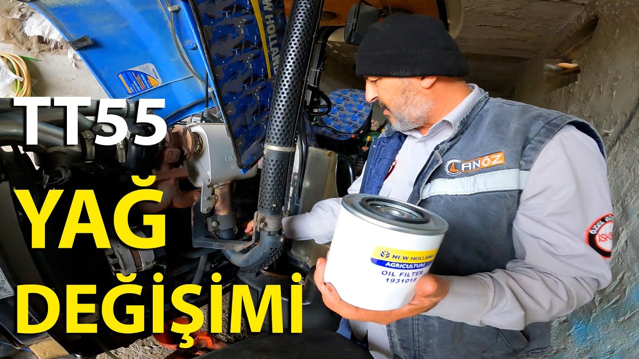 New Holland TT55 Filtre ve Yağ Değişimi