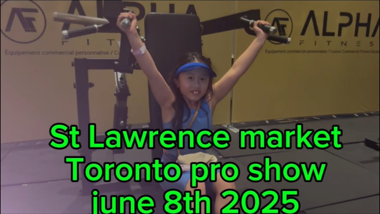 Harbour front , st Lawrence market and Toronto super pro show