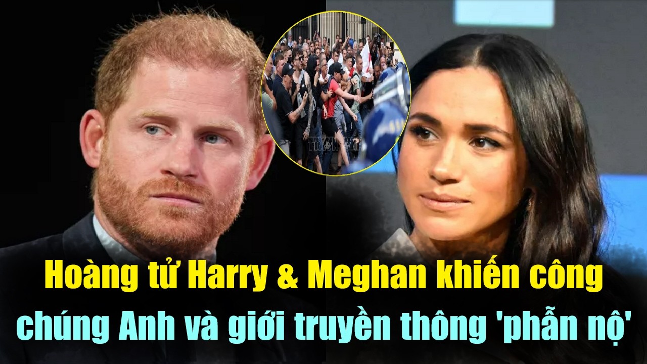 Hoàng tử Harry và Meghan Markle khiến công chúng Anh và giới truyền thông phẫn nộ
