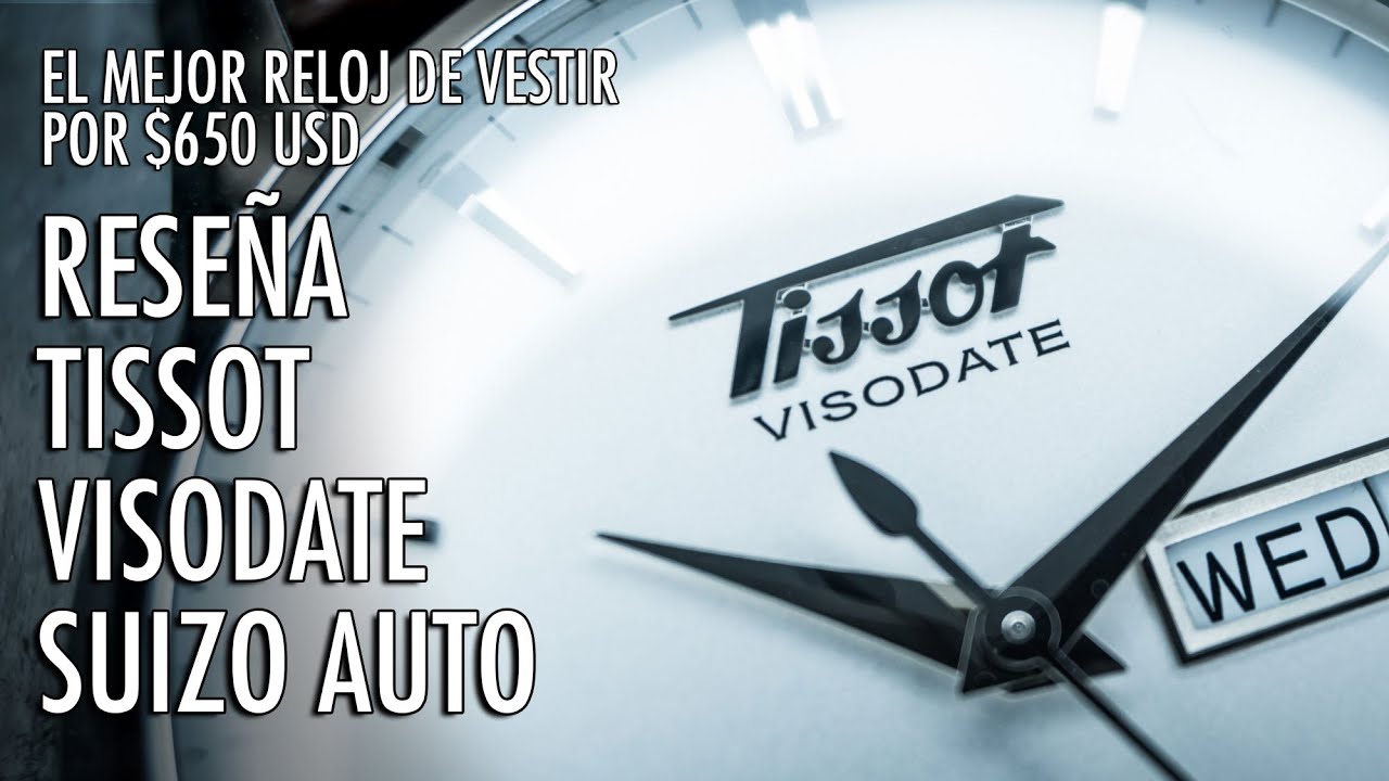 Reseña Tissot Visodate Heritage Automático Suizo Reloj de Vestir en Español