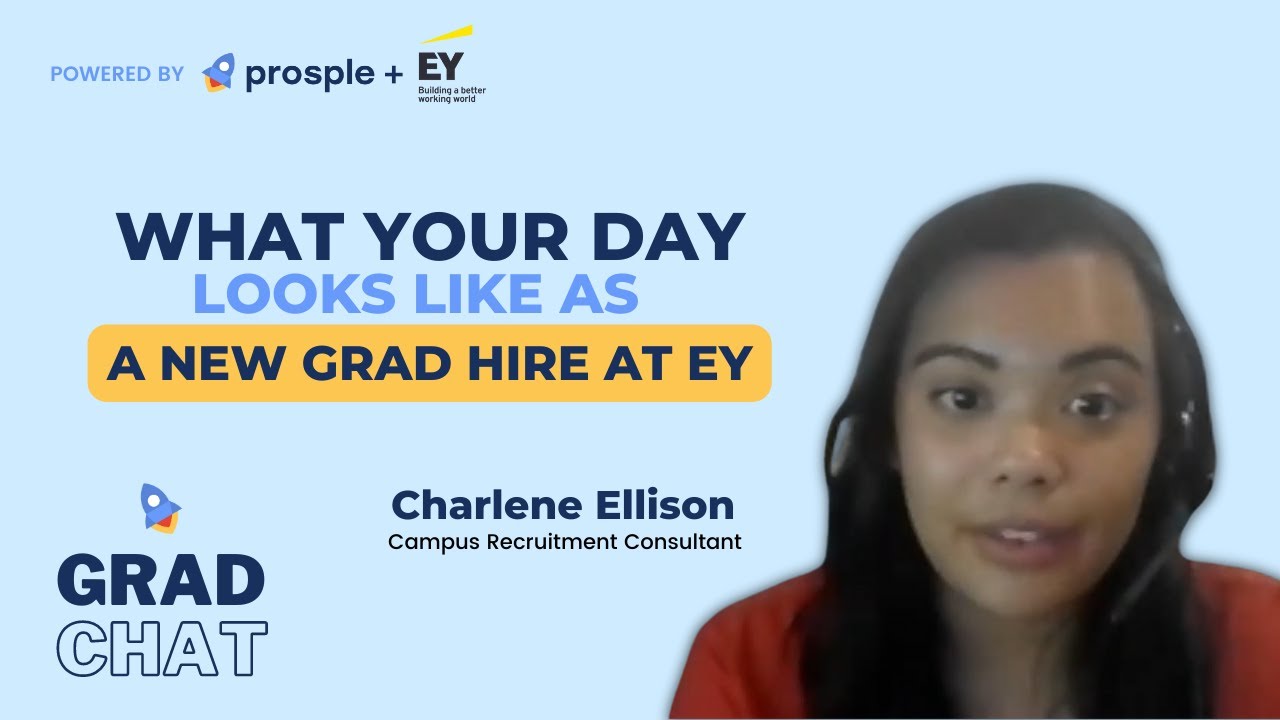What your day looks like as a new grad hire at EY 🇦🇺