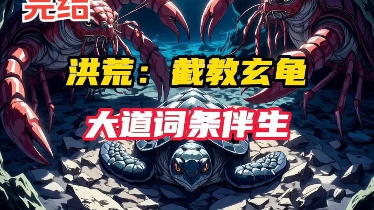 【完结】《洪荒：截教玄龟，大道词条伴生》陈玄穿越洪荒，成了一枚龟蛋，尚未出世，就遭其他生灵虎视眈眈。 本源被吞，原以为此生无望，幸好出世之日。#小说推荐 #漫画解说 #二次元  #爽文 #热血