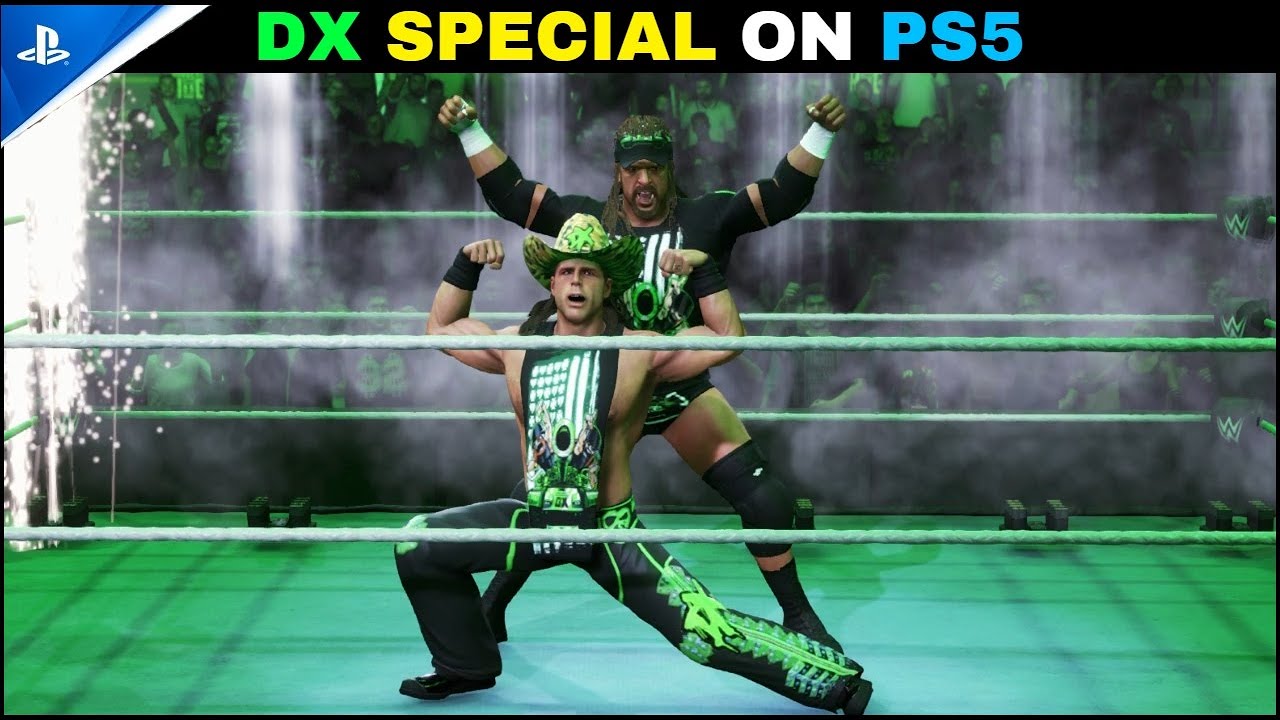 PS5 WWE 2K20 'DX TEAM' Special Gameplay |  WWE 2K20 Ps5 Gameplay ||