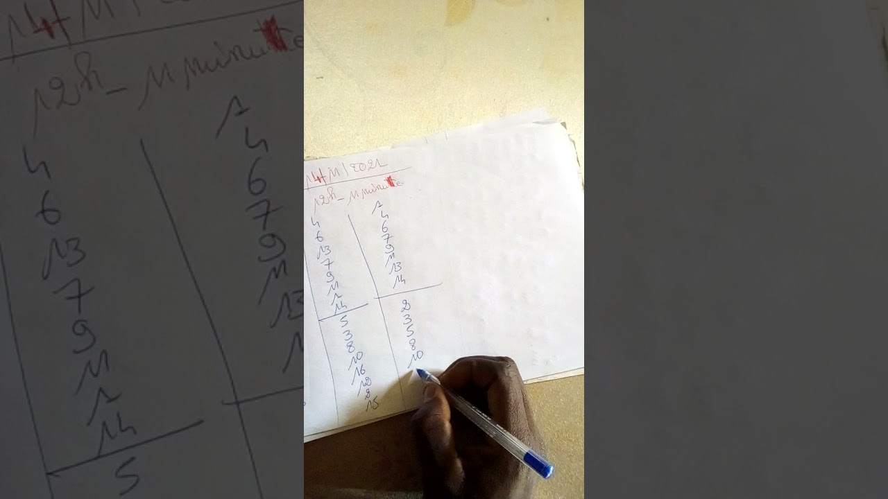 comment choisir un chiffre sur
